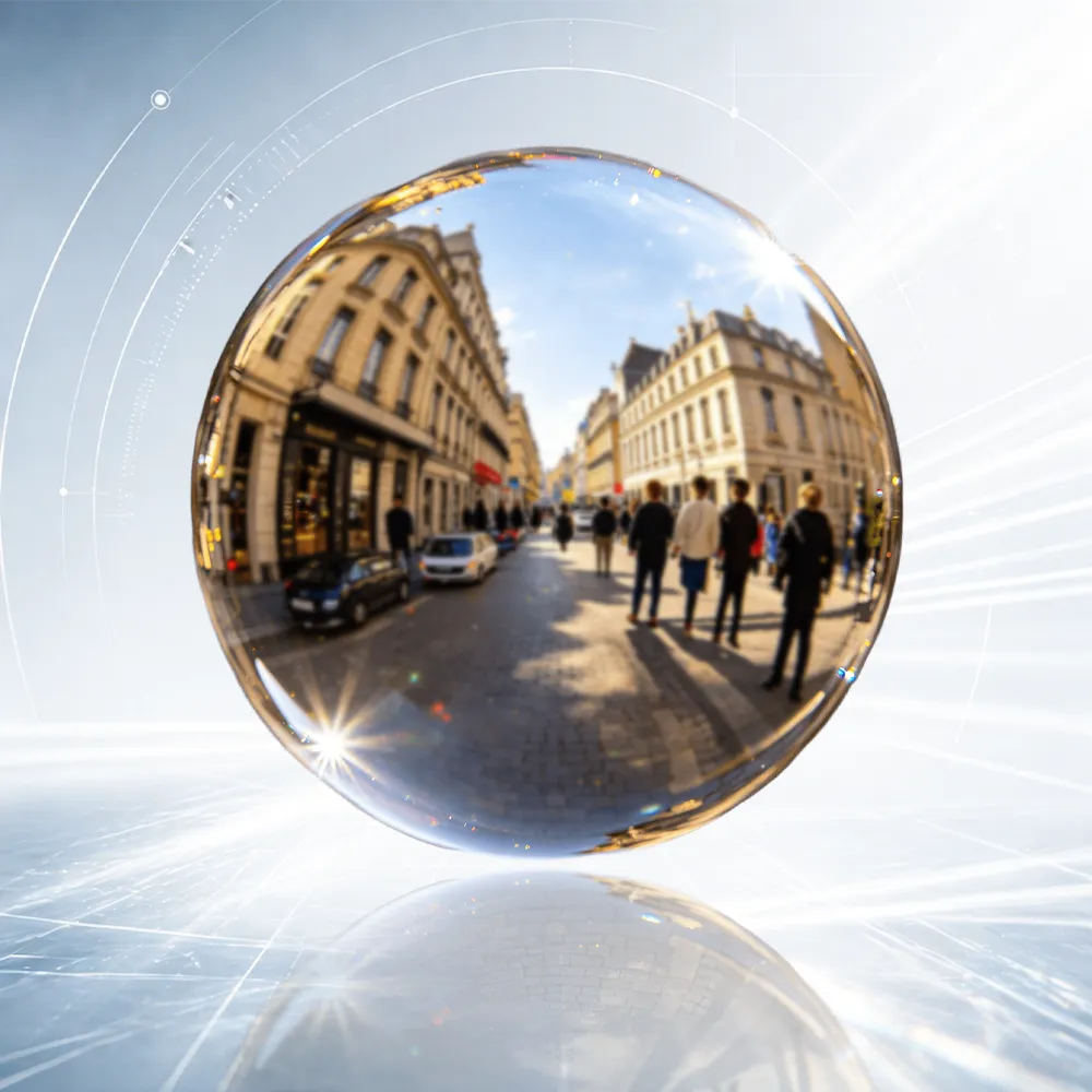 Wide Angle Fresnel Lens